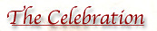 About the wedding, church, party, and other activities.